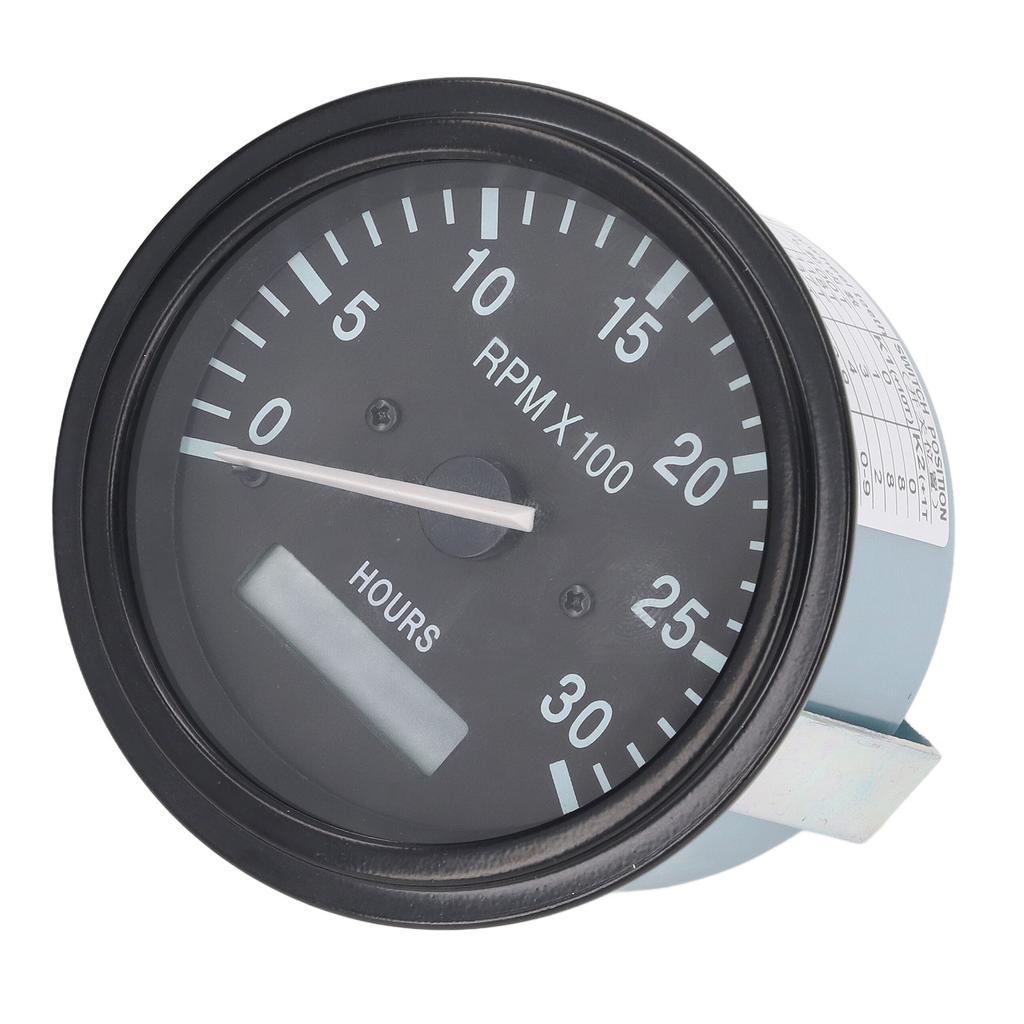 Тахометр постоянного тока от 10 до 32 В, цифровой счетчик моточасов 3049555, тахометр от 0 до 3000 об/мин для генераторных установок