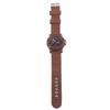 Electronic Analog Wrist Watch Round Nylon Strap Military Wristwatch