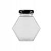 HEXAGON DECORATIVE JAR 100ML JAM HONEY SPICES