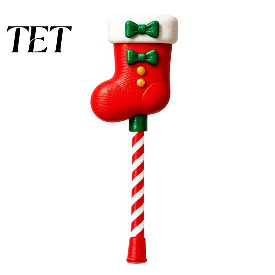 Tap to Pay Card Holder Christmas Tap-to-Pay Wand, 3D Printed Credit with Candy Unique Secret Santa Gift Cane Handle, Contactless Payment Stick