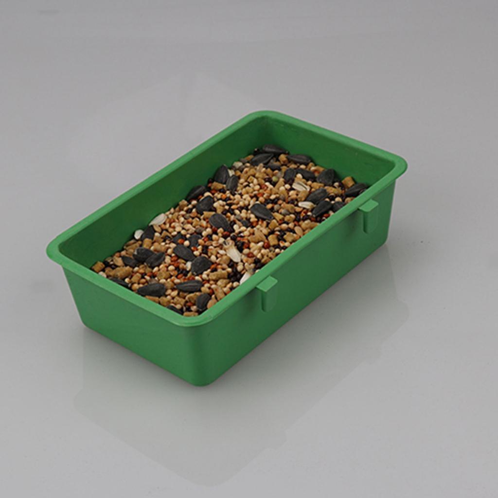 For Pigeon Water Cup Hanging Feeding Bowl for Chicken Quail Bird Plastic Water Food Feeder for Cage Small Parrot Bird Ba