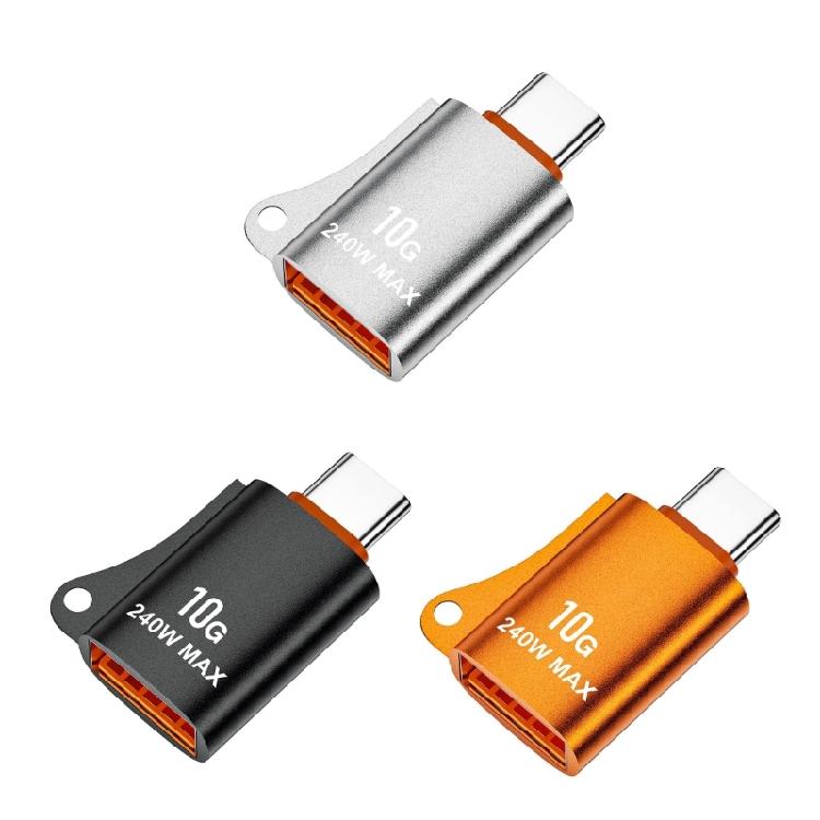 USB C Male на USB 3.0 A Female Адаптер, 10 Гбит/с Передача Файлов, Адаптер с Функцией OTG для Камер и Геймпадов