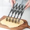 3/5/7 Wheel Cutter Dough Divider Knife Flexible Roller Blade Pizza Pastry Peeler Stainless Steel Baking Pan Tool