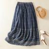 Women's Vintage Wash Long Dress