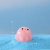 Adorable Resin Ocean Animal Figurines With Cute Cartoon Designs Including Whale Jellyfish Hermit Crab And More