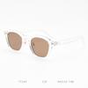 Fashion Square Sunglasses Women Retro Rivets Decoration Gradient Shades Men Driving Anti-Glare Sun Glasses Eyewear