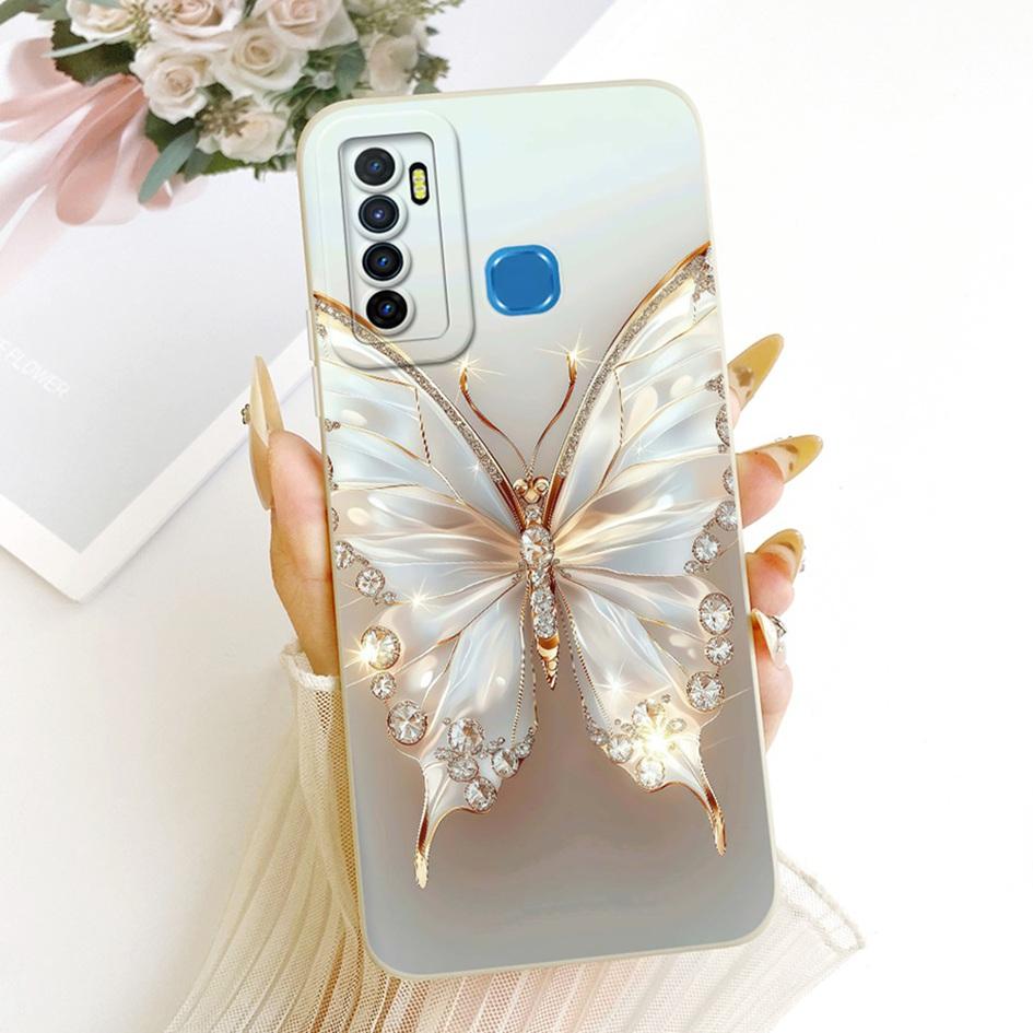 For Infinix Note 7 Lite Case X656 Popular Floral TPU Cover Soft Silicone Phone Cases For Infinix Hot 9 Pro Funda Hot9 Play Shell