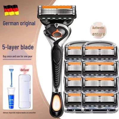 Мужские лезвия для бритвы Gillette Fusion5 - Пятилезвийная ручная система для бритья