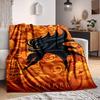 1pc Batman Blanket Lightweight Flannel Throw For Sofa, Bed, Travel, Camping, Livingroom, Office, Couch, Chair, And Bed