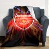 Arsenal Blanket Comfortable Great for Sofa Livingroom Office Chair Four Seasons Multipurpose Playful Design Ideal Gift For Birthday Valentine'S Day