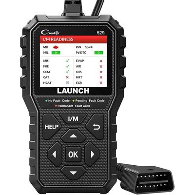 LAUNCH диагностический инструмент obd2 CR529 инструмент для диагностики неисправностей автомобиля инструмент сканирования obd2 поддержка японского языка для bmw Benz VW OBD2 сканер индикатор предупреждения двигателя выключен нет