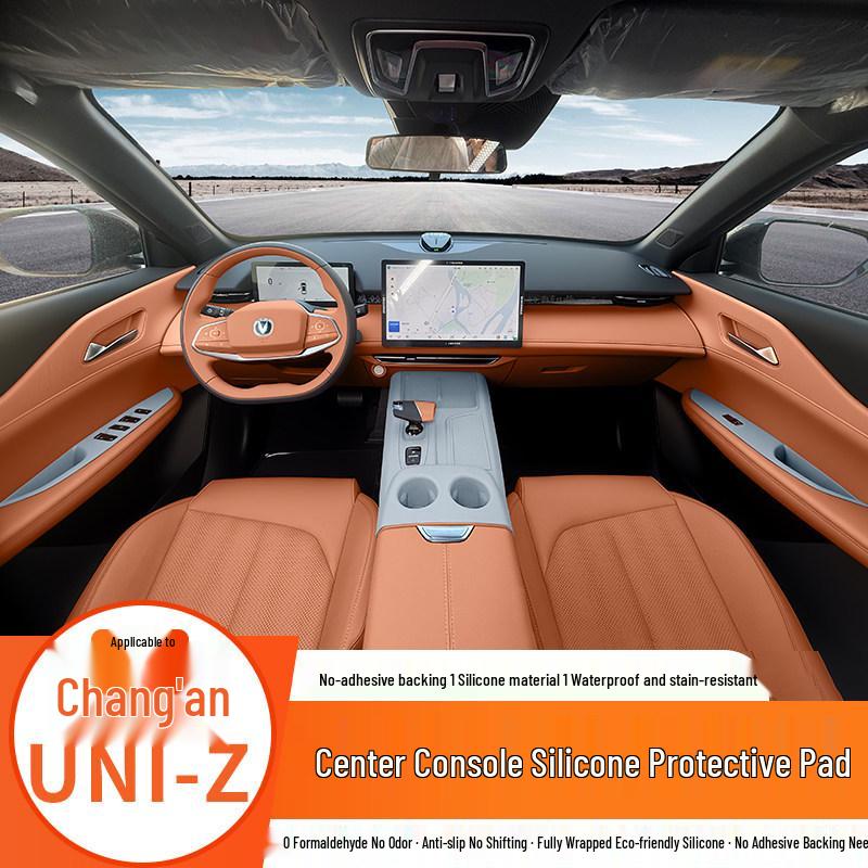 Комплект силиконовых защитных накладок на консоль и двери Changan UNIZ