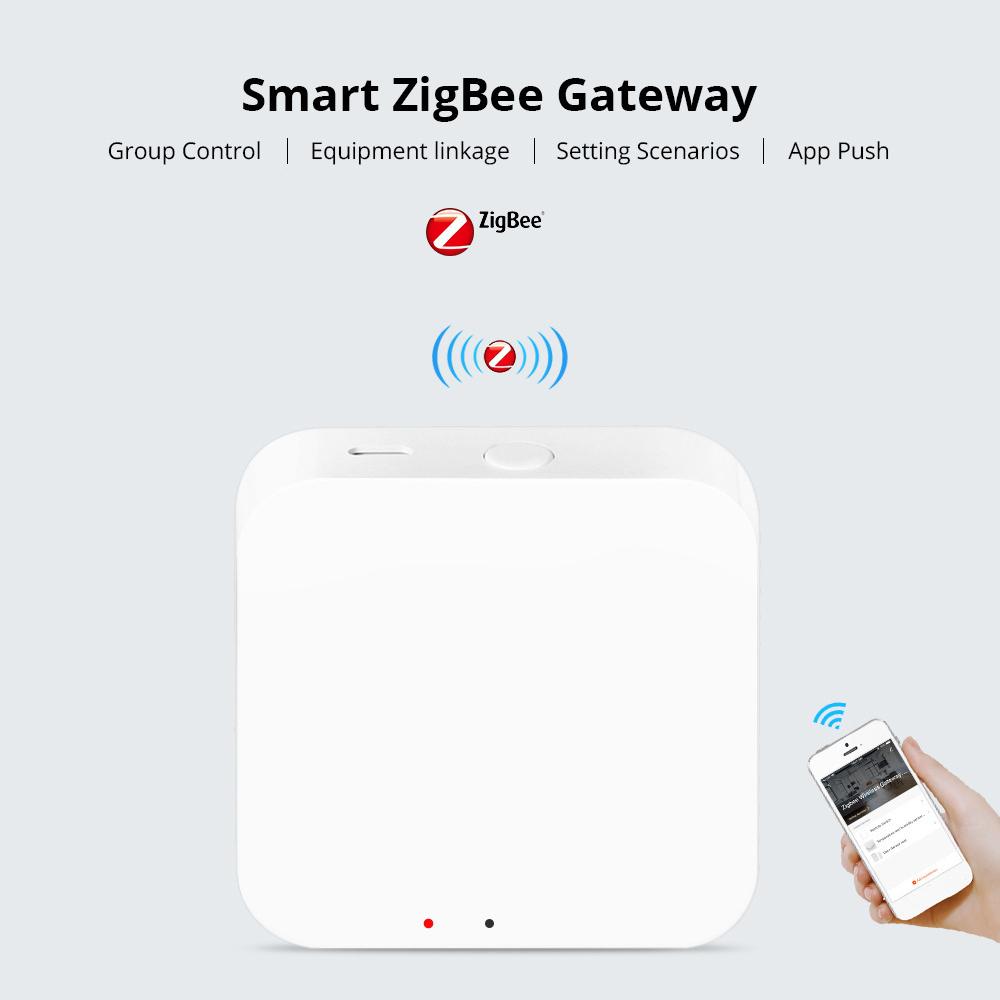Smart Gateway Zigbee 3.0 Hub Шлюз Беспроводной пульт дистанционного управления Управление через приложение, совместимое с ZigBee
