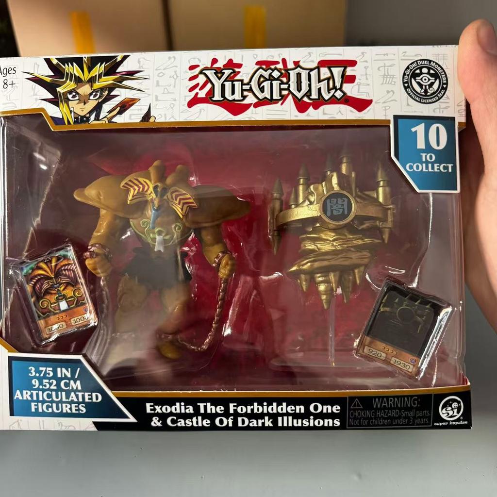 Оригинальная фигурка 3,75 дюйма Duel Monsters Красногоглазый дракон Леди Харпия Страж Врат Замок Темных Иллюзий Модель Действия Игрушки