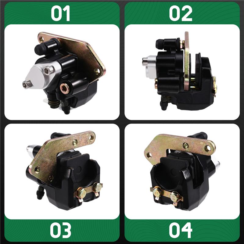 Rear Brake Caliper With Oil Cup & Master Cylinder Hose For Banshee 350 YFZ350 87-06 1UY-2580W-01-00