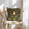 Ретро цветочный сова птица узор печать наволочка гостиная диван подушка чехол дом спальня комната украшение