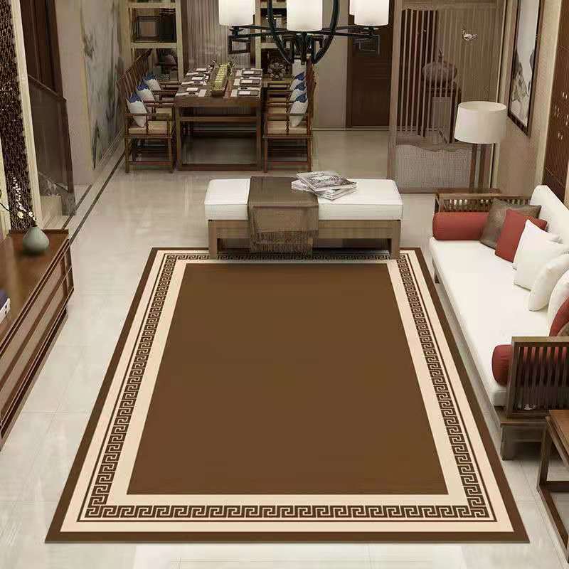 New Chinese-style Carpet Living Room Area Rug Non-slip 3D Printing Office Coffee Table Floor Mat Home Bedroom Study Floor Mats