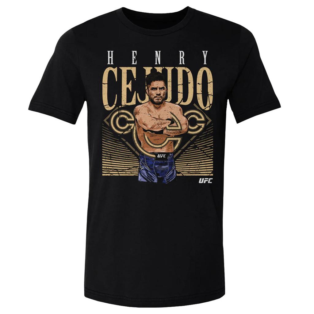 Летняя футболка UFC 2026 Генри Сехудо Боевая Графика Женская Спортивная Хлопковая С коротким рукавом Свободная Повседневная Футболка для Фитнеса Унисекс