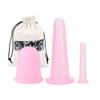 3pcs Jar Silicone Vacuum Cupping Cans for Massage Ventouse Anti Cellulite Suction Cups Face Body Pain Relief Massage Masajeador