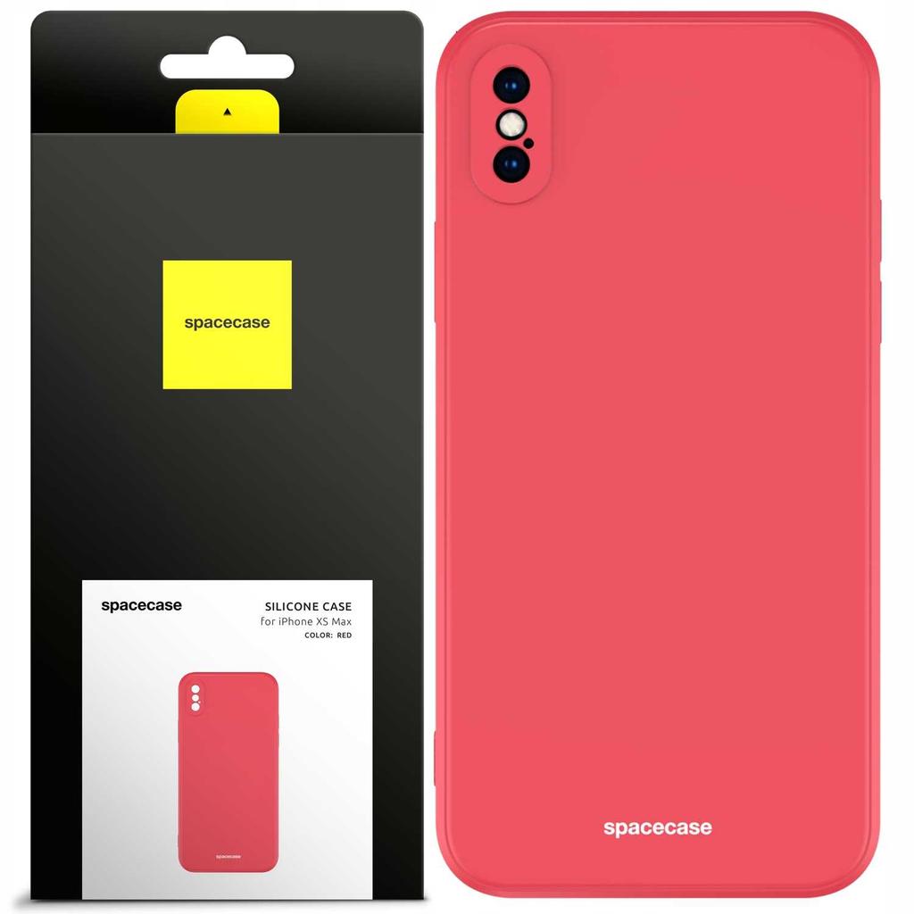 Sc Silicone Case Iphone Xs Max Red
