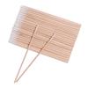Disposable Cotton Swab Lint Free Micro Brushes 4inch Wood Cotton Sticks Ear Clean Eyelash Extension Glue Removing Tool (100 Pcs Large Cotton Swabs)