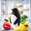 Penguin Refrigerator Deodorizer Soda Box Creative Cute Penguin Shape Air Purifier Removable Easy To Clean Fridge Deodorizer Box