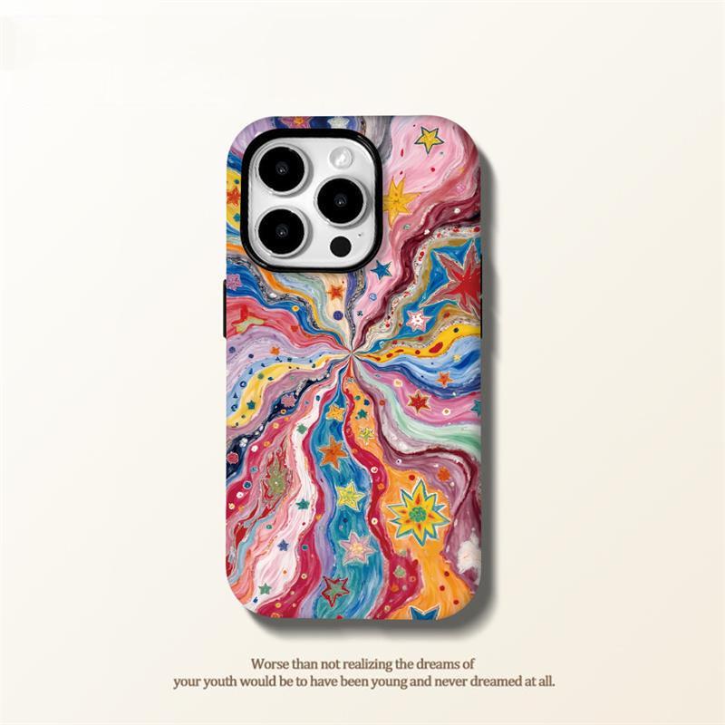 Чехол с блестками в виде звезд для iPhone 17 Pro Max, Huawei, Oppo, Xiaomi и Vivo (многобрендовый)