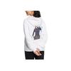Adidas Neo Logo Patch Hoodie Long Sleeve Unisex Tops White HZ2424