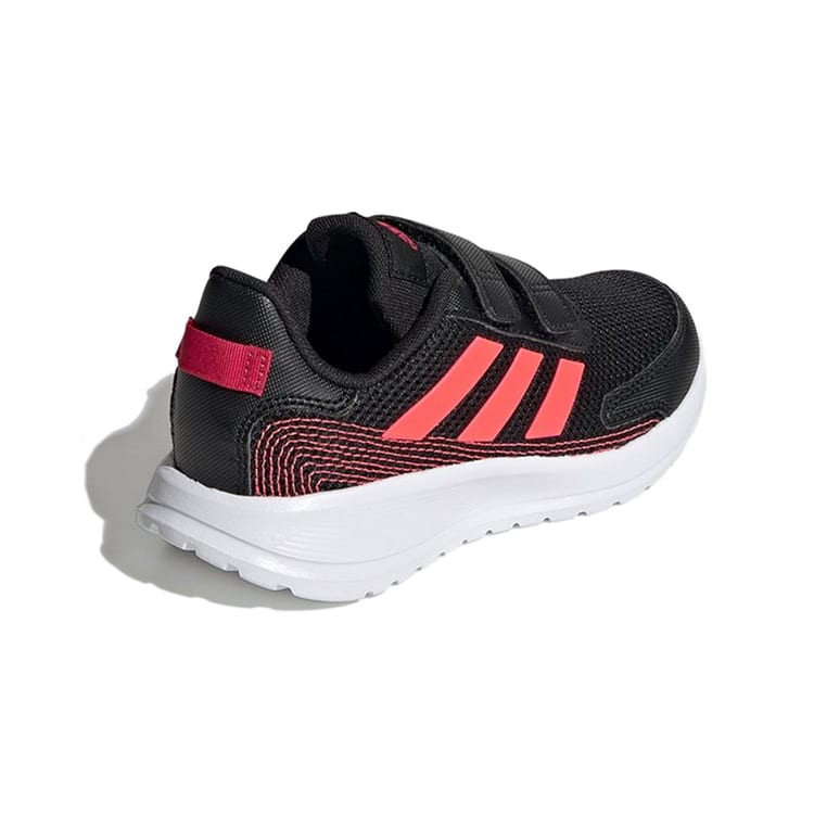 adidas Run C Удобные Дышащие Низкие Детские Беговые Кроссовки Черно-Розовые Для Детей Возрастом 3-7 Лет FW4013