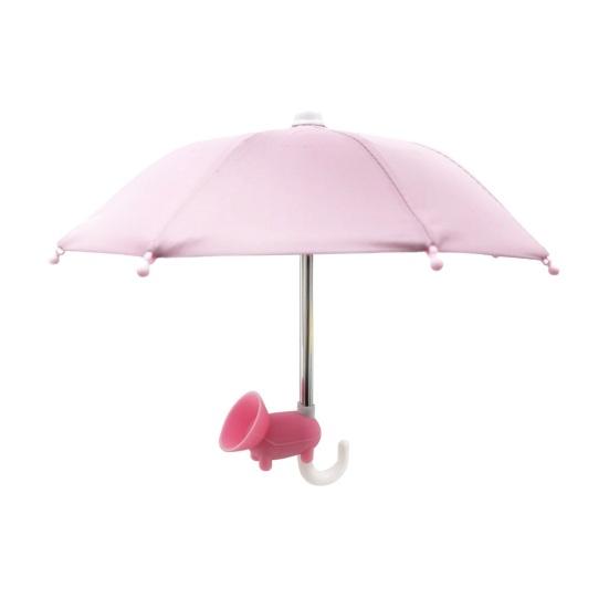Cell Phone Umbrella Adjustable Suction Cup Phone Stand Holder Universal Outdoor Mobile Phone Sun Shade Cover Phone Accessories