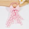 Girl Rubber Band Hair Rope Cheerleader Girl Hair Tie Hair Ring Ponytail Holder Bowknot Headdress