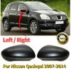 Left/Right Wing Mirror Cover Replacement For Nissan Qashqai J10 2007-2014 Side Door Rearview Mirror Cover Car Accessories