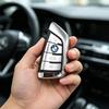 11/14MM 3D Aluminum Car Key Shell Stickers Auto Key Remote Fob Decal For BMW M Logo E46 E60 E90 F30 F87 M1 M2 1 3 4 5 6 7 Series
