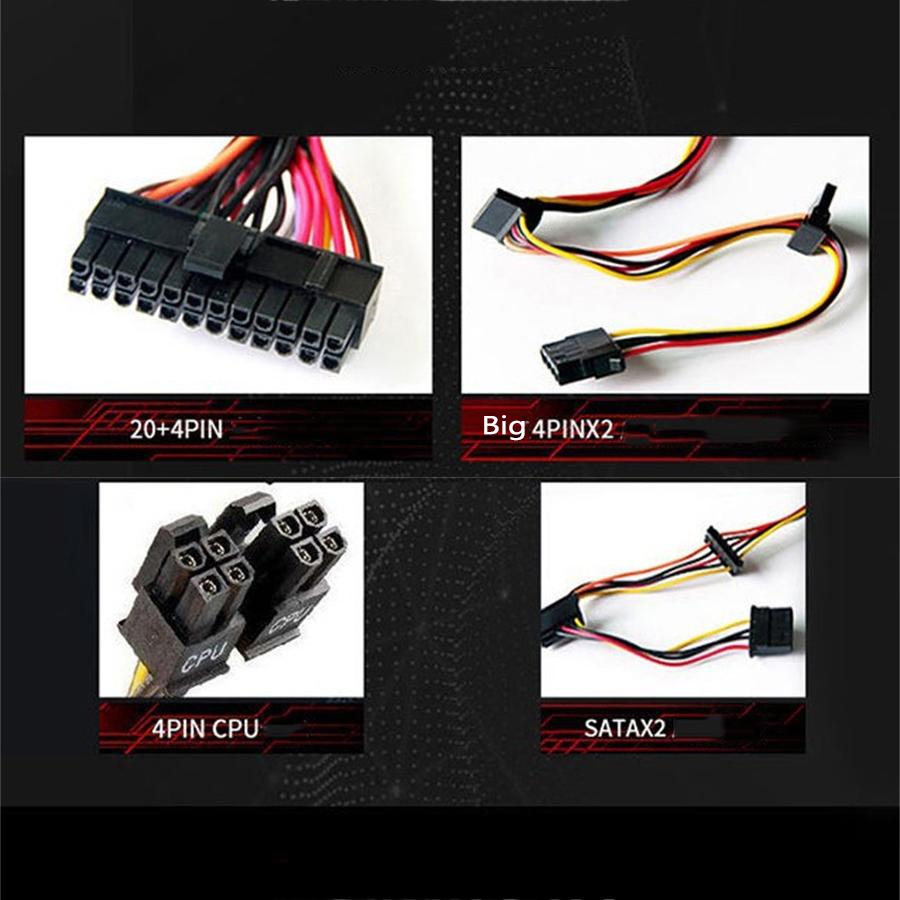 20+4Pin 250W Одноплатный 1U Flex Высокоэффективный Блок Питания
