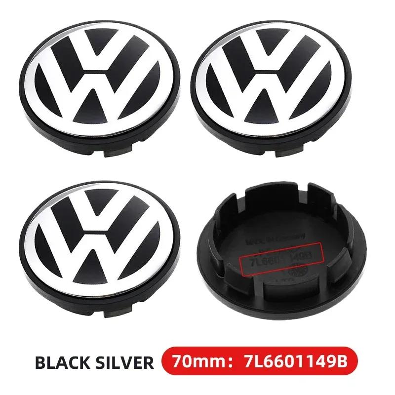 56MM/65MM/66MM Original Car Wheel Center Hub Caps Covers For Volkswagen VW R GTI Emblem Auto Badge Hubcaps Decoration Accessorie
