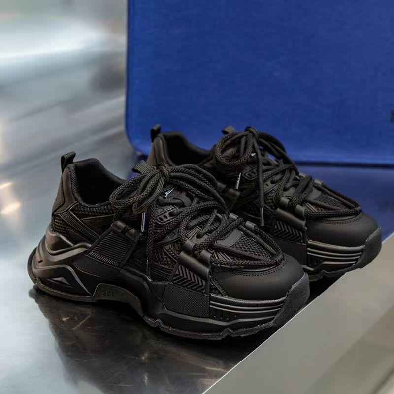 Обувь для папы, женская, новая, весенняя, женская обувь, обувь на платформе, жареные уличные кроссовки Elevator Wild, повседневные кроссовки для бега