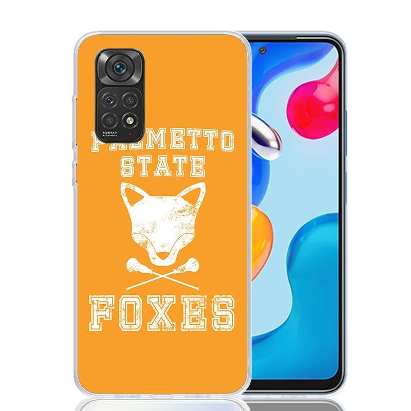 Andreil All For The Game Palmetto State Foxes Phone Case For Xiaomi Redmi Note 15 14 13 12S 12 Pro Plus 11S 11E 11 11T 10S 10 Ar