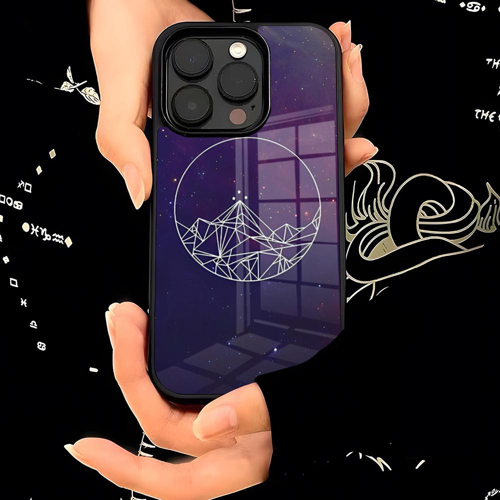 Чехол для телефона Acotar A Court Of Mist And Fury PC+TPU Для IPhone 15 16 17 Pro Max 13 16 11 12 14 Pro Xs Max Mini Xr X Plus