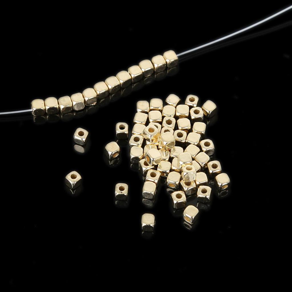 100-500Pcs Acrylic CCB Faceted Geometry Seed Spacer Beads for Jewelry Making DIY Bracelet Necklaces