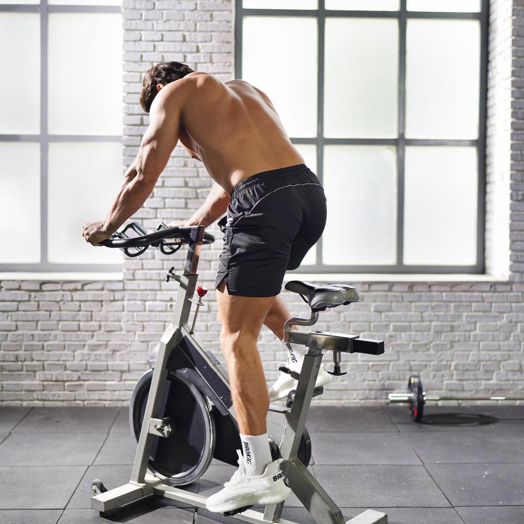 Stretchy Training Shorts with Vent Perfect for Gym Strength and Fitness Dark Size Men's Breathable, Sweat-Wicking, Quick-Drying, Holes, Wear,