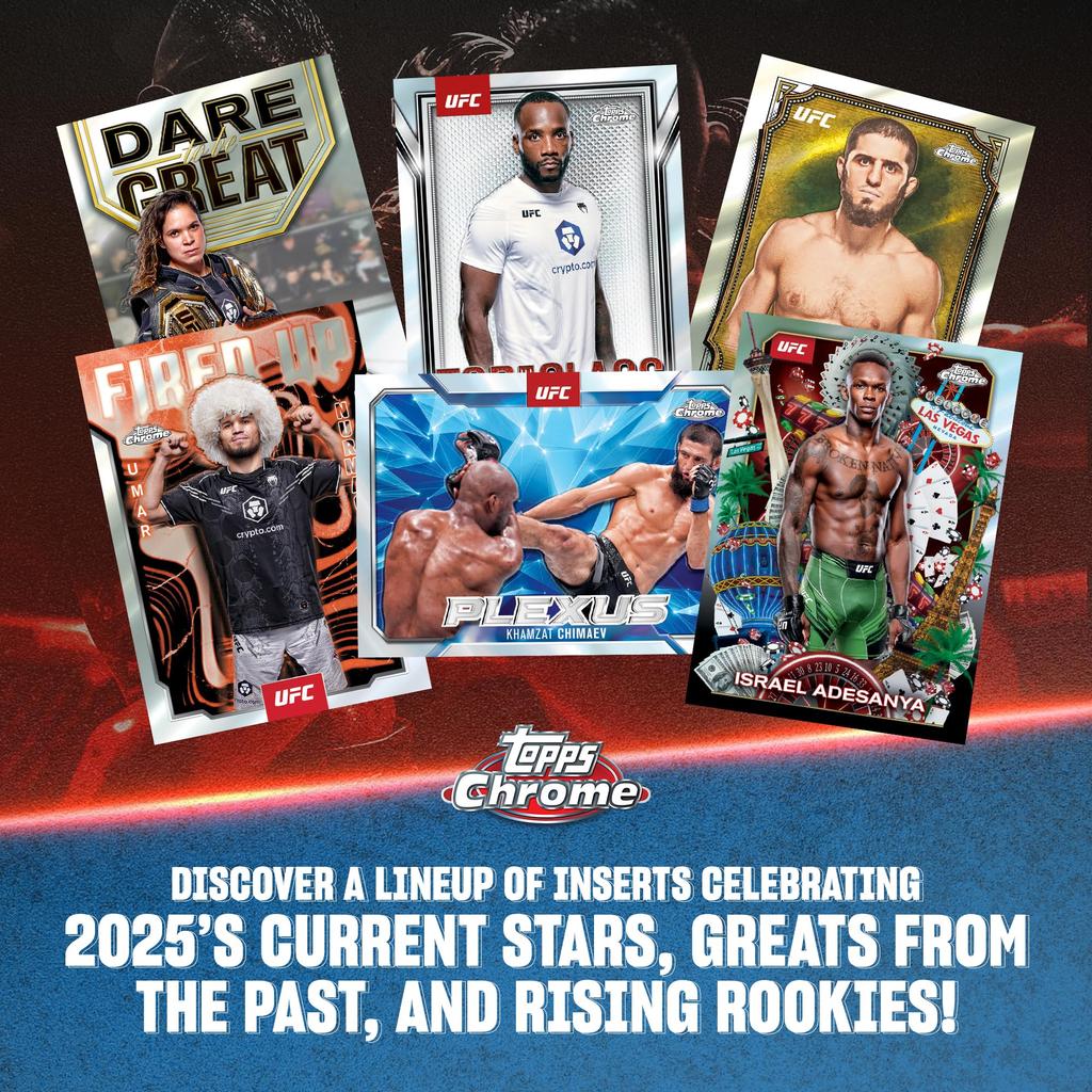 Topps UFC Chrome 2025 Value Pack