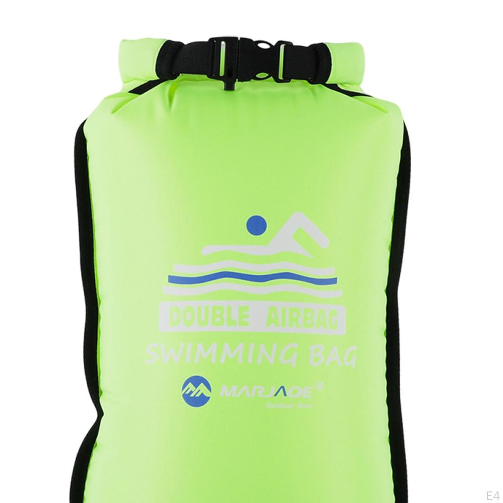 Буй-поплавок для плавания с сумкой для хранения для тренировок и каякинга