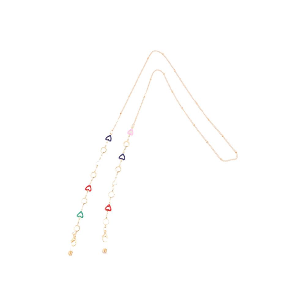 Цепочки для солнцезащитных очков со стразами, металлическая цепочка, бусины, ремешок для очков, металлическая цепочка для очков для женщин и девочек