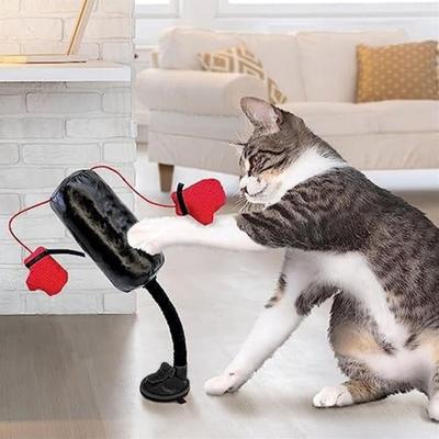 Игрушка для кошек Боксерская игрушка Интерактивные игрушки для котят Боксерская груша с пружиной Игрушка для упражнений