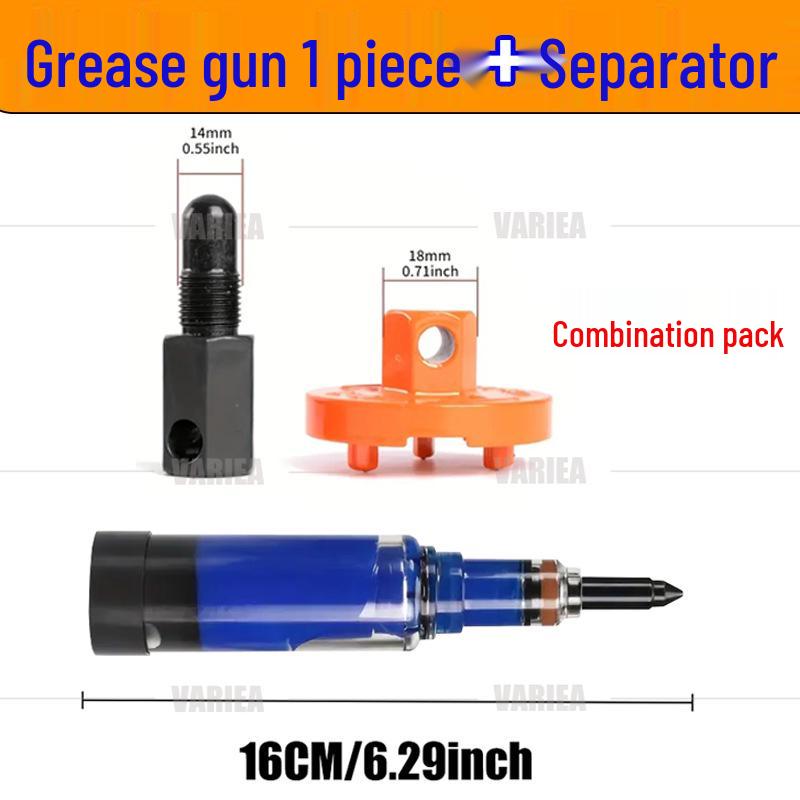 Ручной шприц для смазки цепи и направляющей пластины пилы