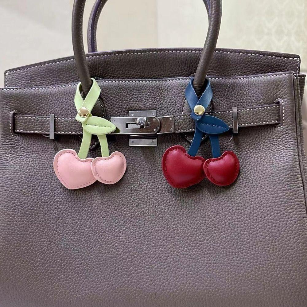 PU Leather PU Leather Hanger Car Keyring Bag Pendant Lovely Keychain Bag Ornament