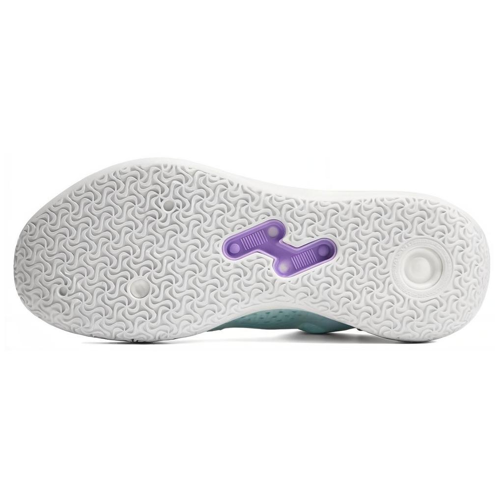 Li-Ning Yushuai 16 Low V4 Белые мужские кроссовки Мятно-зеленые ABAT003-7