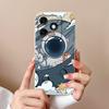 Phone Cover For Tecno Pova 6 Neo Itel A50 P55 Infinix Smart 8 HD Note 40 5G Bumpers Cartoon Astronaut Pattern Anti Drop Soft Silicone Phone Bags Shell