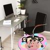 1pc Paul Frank Monkey Round carpet, Made of Polyester,Perfect for Decorating Office Chairs, Living Rooms,fplt268