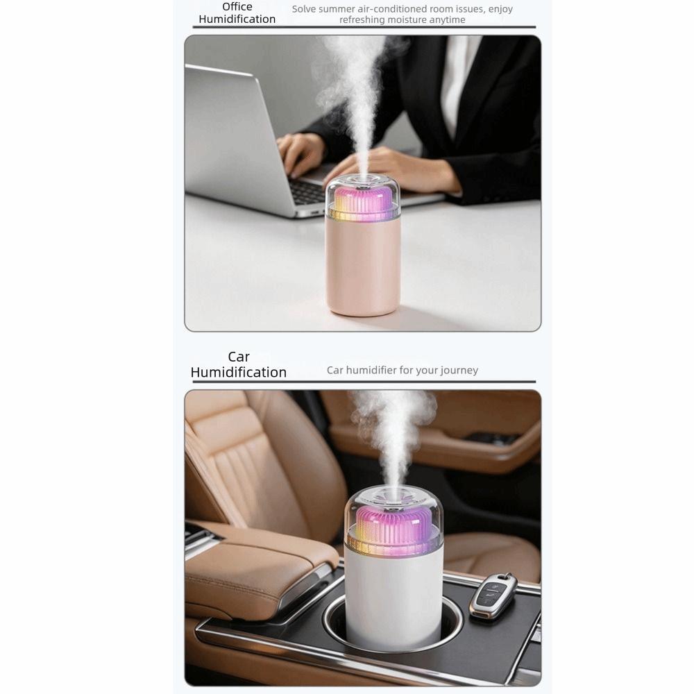 Ultrasonic Spray Mini Air Humidifier Portable Cool Mist Maker Desktop Spray Fogger For Car